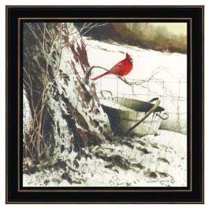  Millwork Engineering Country Cardinal , Framed Art 