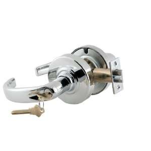   ND53PD 625 Bright Chrome Sparta Keyed Entry Lever