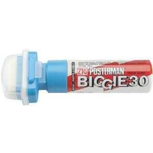  Zig 30mm Wide Posterman Biggie Tip Marker, Light Blue 