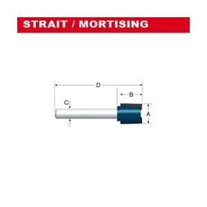  Bosch Router Bit CT 1/2 X 1/2 Hinge Mortise 2F 1/4S 