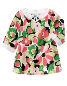 NWT Gymboree Palm Beach Paradise Floral Tunic Shirt Top Size 3,4,6,8,9 