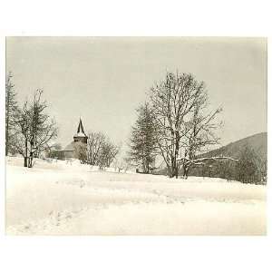   Frauenkirch,near Davos,Grisons,Switzerland,in winter