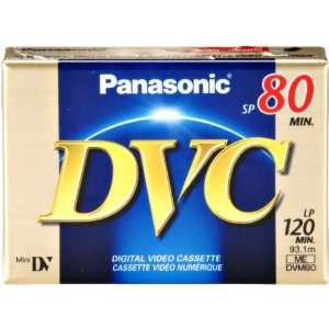  miniDV Videocassette   80 Minutes, Single Y67473 Camera 