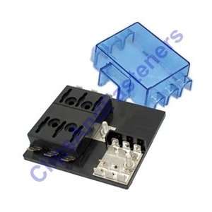  10 Position ATO/ATC Fuse Panel W/Ground and Cover 