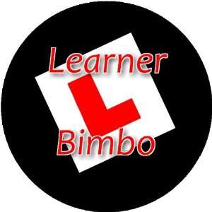  Learner Bimbo 2.25 inch Large Badge Style Round Fridge 