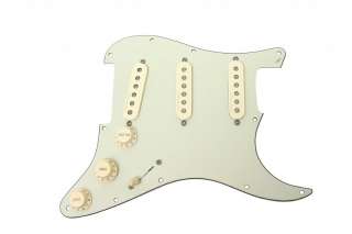 Fender Jeff Beck Hot Noiseless Loaded Pickguard for Strat Mint Green 