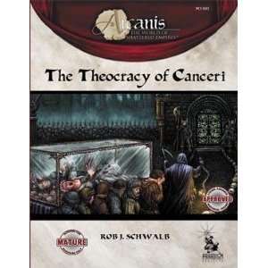 Arcanis RPG Theocracy of Canceri Toys & Games