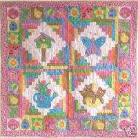 Pieces of Spring Quilt Pattern by Becky & Me  
