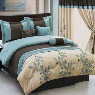 Luxury Fine Bed Linens Queen King Comforter Set Royal Hotel Collection 