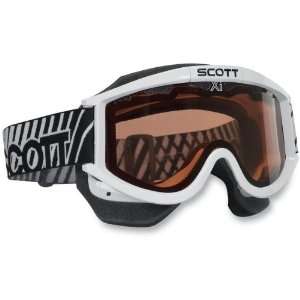  Scott USA White 87 OTG Snowcross Goggles 2177930002004 