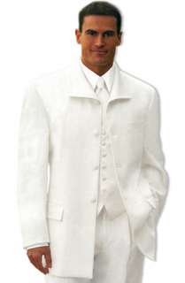 Geoffery Beene White Newport Tuxedo Jacket Mens  
