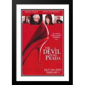  The Devil Wears Prada 32x45 Framed and Double Matted Movie 