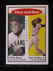 2004 Topps Heritage THEN NOW 1 WILLIE MAYS JIM THOME  