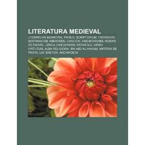  Literatura medieval Literatura bizantina, Troilo, Scriptorium 