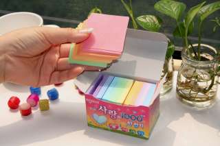 16 Color 1000 Sheet Paper Crane Korean Origami CHEAPEST  