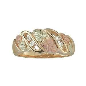 Black Hills Gold Four Stone Womens Diamond Wedding Ring from Coleman 