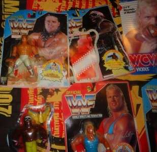 1993 Hasbro WWF lot Mr Perfect Undertaker British Bulldog Koko B Ware 