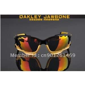  sunglasses sport sunglasses black and yellow rubber color 