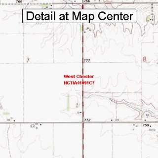   Map   West Chester, Iowa (Folded/Waterproof)