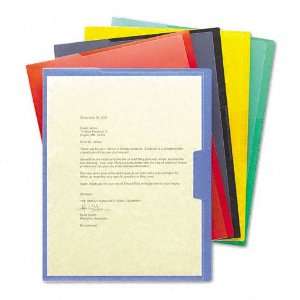 /Blue/Green/Red/Yellow, 5/Pack   Sold As 1 Pack   Protects documents 