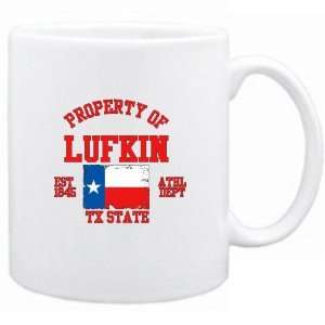   Property Of Lufkin / Athl Dept  Texas Mug Usa City