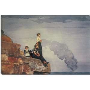 Fishermans Family (The Lookout) 1881 by Winslow Homer Canvas Painting 