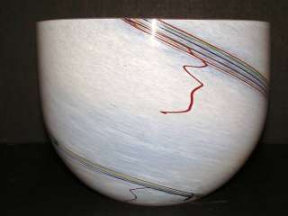 Bertil Vallien Kosta Boda Signed Studio Art Glass Bowl  