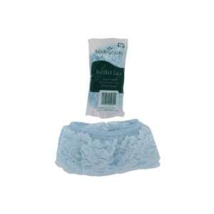  New   Light blue ruffled lace for crafts or sewing   Case 