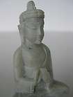 stone buddha 2 very small figure teaching dharma pose one