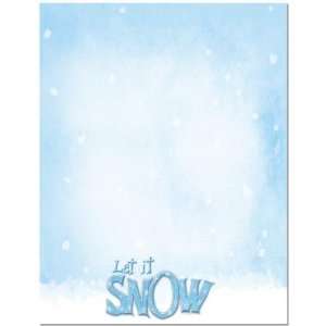  Masterpiece Studios 974958 Let It Snow Letterhead   Pack 