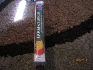 The Many Adventures of Winnie the Pooh VHS Clamshell 1996 Disney A.A 