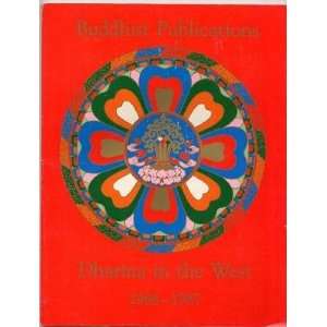  Buddhist Publications DHARMA in the West 1986 1987 