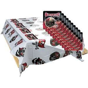   Tampa Bay Buccaneers Table Cloth and Coaster Set