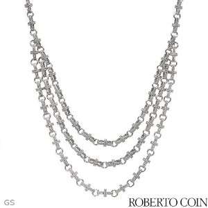 Roberto Coin 18K White Gold 0.01 CTW Ruby and 0.19 CTW Color G H VS1 
