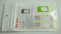 Micro SIM Card Adapter Converter fr Apple iPhone x3 bgp  