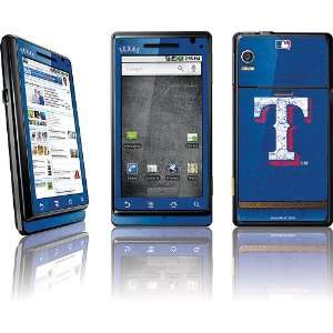 Texas Rangers   Solid Distressed skin for Motorola Droid 2 