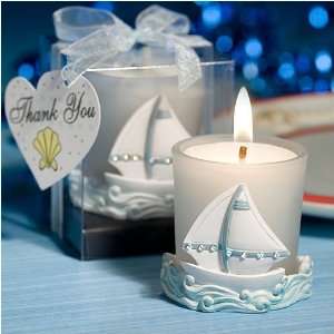  Candle Nautical Themed (15 per order) Wedding Favors