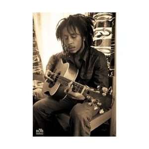  Bob Marley (Sepia) Music Poster Print