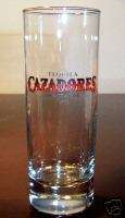 TEQUILA CAZADORES 100% DE AGAVE TALL TEQUILA GLASS NEW  