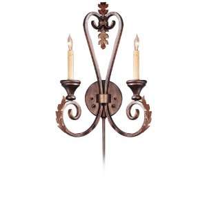  Currey and Company Orleans 20 High Plug In Wall Sconce 