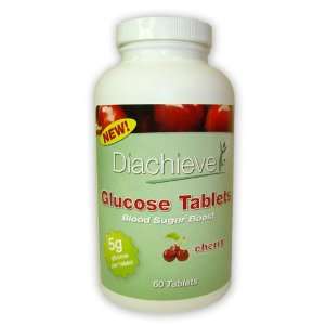    Diachieve Glucose Tabs Cherry 60/bottle