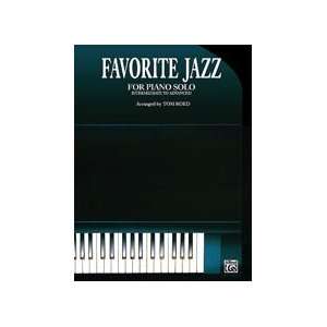  Favorite Jazz for Piano Solo   Intermediate/Advanced 