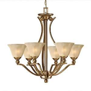  Bolla Brushed Bronze Chandelier