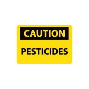  OSHA CAUTION Pesticides Safety Sign