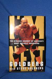 Bill Goldberg Signed auto Book PSA DNA COA WWE Steve  
