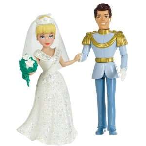 Disney Princess Fairytale Wedding Cinderella and Prince Charming Doll 