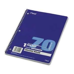  Mead® Spiral® Bound Notebooks BOOK,THEME,10.5X8,70SH 