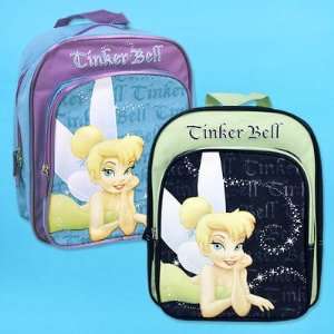  Tinkerbell blue, purple bookbag 