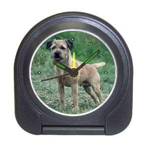 Border Terrier Travel Alarm Clock
