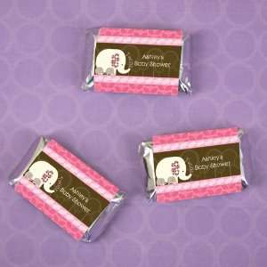     20 Mini Candy Bar Wrapper Sticker Labels Baby Shower Favors Baby